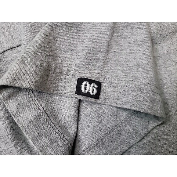 Famous Stars and Straps Shirt Mens L Grey‎ Bring the Noise T-Shirt Double Sided - Picture 15 of 15